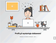 Tablet Screenshot of profit.pl